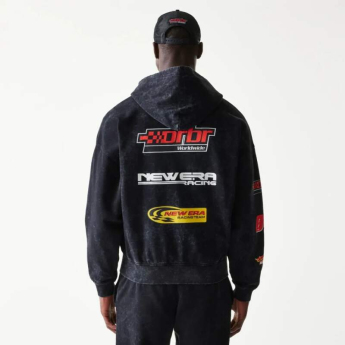 Red Bull Racing męska bluza z kapturem Zip NE Linear black F1 Team 2026