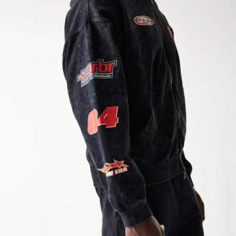 Red Bull Racing męska bluza z kapturem Zip NE Linear black F1 Team 2026