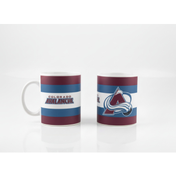 Colorado Avalanche kubek STRIPES (330ml)
