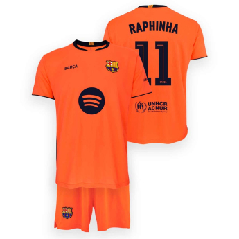 Barcelona zestaw dziecięcy replica 25/26 Third Raphinha