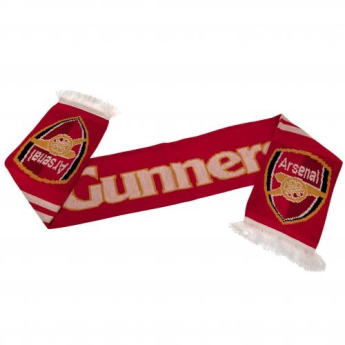Arsenal szalik zimowy stripe gunners