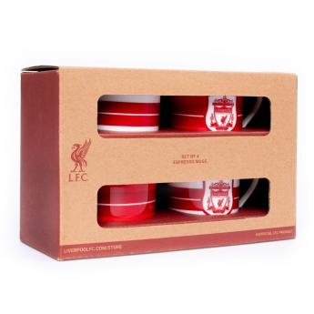 Liverpool zestaw kubków 4 pcs espresso
