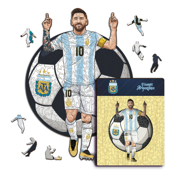 Reprezentacja piłki nożnej puzzle drewniane ARGENTINA Messi NEW 270 pcs