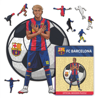 Barcelona puzzle drewniane Yamal NEW 150 pcs
