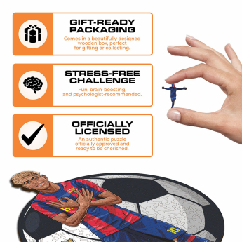 Barcelona puzzle drewniane Yamal NEW 270 pcs