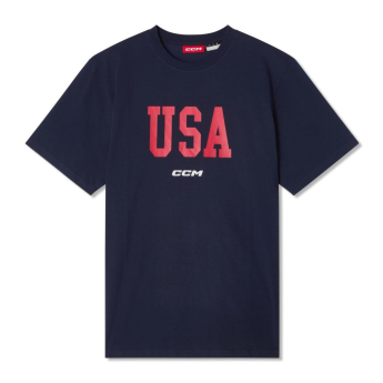 Reprezentacje hokejowe koszulka męska USA Flag navy