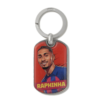 Barcelona brelok do kluczy Photo Raphinha