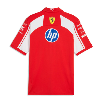 Ferrari męska koszulka polo Authentic official Teamline Replica F1 Team 2026