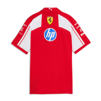Ferrari damska koszulka polo official Teamline Replica F1 Team 2026