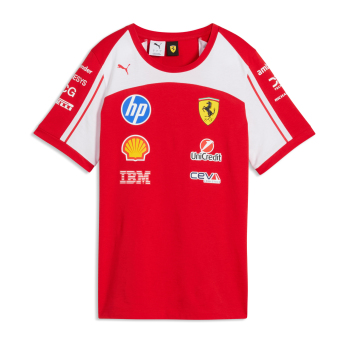 Ferrari koszulka damska official Teamline Replica F1 Team 2026