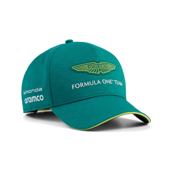 Aston Martin czapka baseballówka green official Teamline Replica F1 Team 2026