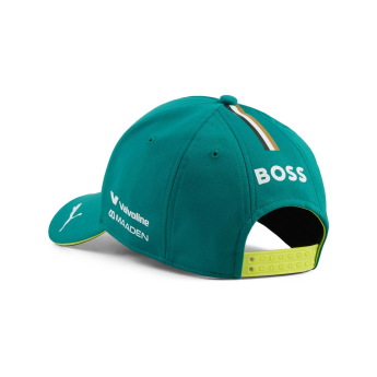 Aston Martin czapka baseballówka green official Teamline Replica F1 Team 2026