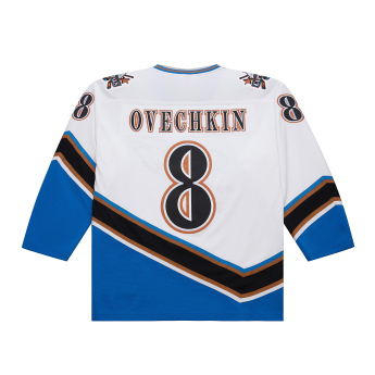 Washington Capitals hokejowa koszulka meczowa Alexander Ovechkin White Jersey