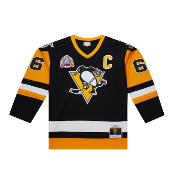 Pittsburgh Penguins hokejowa koszulka meczowa Mario Lemieux Dark Jersey