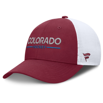 Colorado Avalanche czapka baseballówka Authentic Pro Rink Lockup Adjustable Trucker
