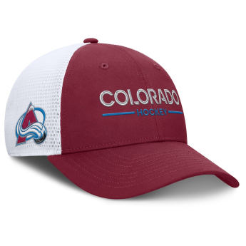 Colorado Avalanche czapka baseballówka Authentic Pro Rink Lockup Adjustable Trucker