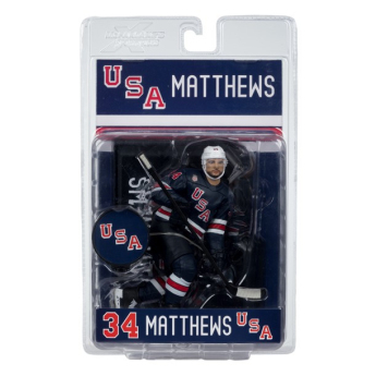 Reprezentacje hokejowe figurka Auston Matthews #34 USA Olympics 2026