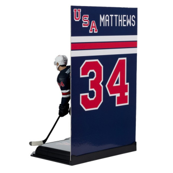 Reprezentacje hokejowe figurka Auston Matthews #34 USA Olympics 2026