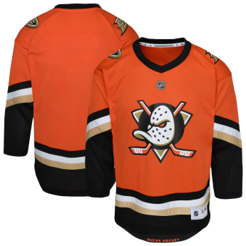 Anaheim Ducks dziecięca koszulka meczowa Home Replica Jersey orange