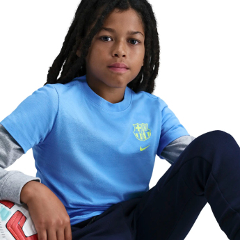Barcelona koszulka dziecięca Supporter blue
