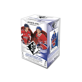 NHL pudełka karty hokejowe NHL 2025-26 Upper Deck SP Hockey Blaster Box