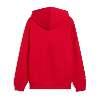 Ferrari męska bluza z kapturem Large Logo red F1 Team 2026