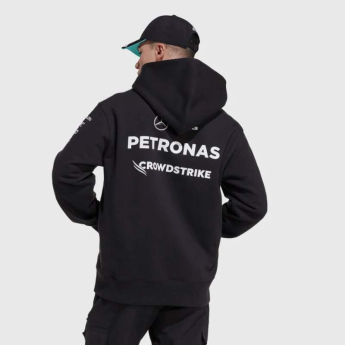 Mercedes AMG Petronas męska bluza z kapturem official Teamline Replica F1 Team 2025