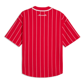 Ferrari koszula męska baseball red retro F1 Team 2026