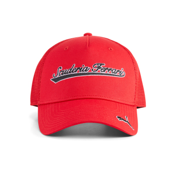 Ferrari czapka baseballówka SF Trucker red F1 Team 2026
