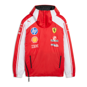 Ferrari męska kurtka z kapturem Reversible F1 Team 2026
