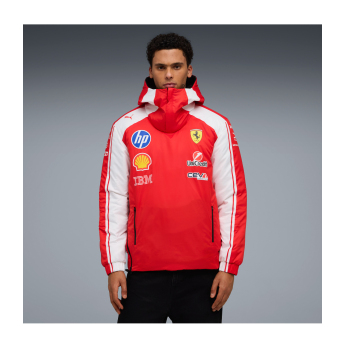 Ferrari męska kurtka z kapturem Reversible F1 Team 2026
