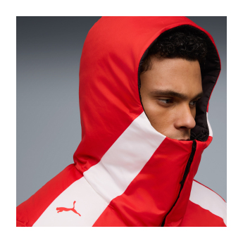 Ferrari męska kurtka z kapturem Reversible F1 Team 2026