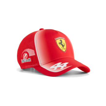 Ferrari dziecięca czapka baseballowa Lewis Hamilton #44 official Teamline Replica F1 Team 2026