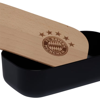 Bayern Monachium pudełko śniadaniowe Wood black