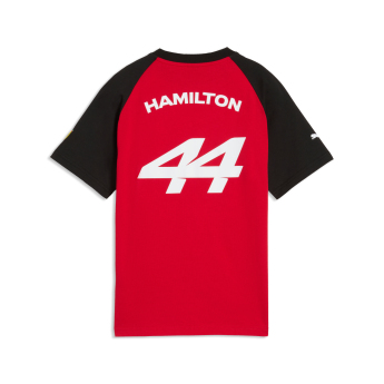 Ferrari koszulka dziecięca Levis Hamilton #44 Graphic red F1 Team 2026