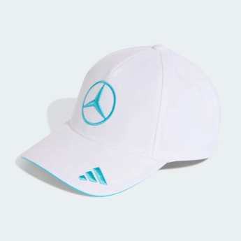 Mercedes AMG Petronas czapka baseballówka George Russell #63 white official Teamline Replica F1 Team 2026