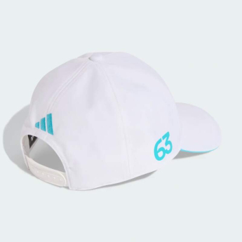 Mercedes AMG Petronas czapka baseballówka George Russell #63 white official Teamline Replica F1 Team 2026