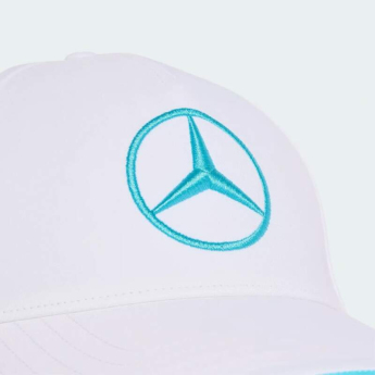 Mercedes AMG Petronas czapka baseballówka George Russell #63 white official Teamline Replica F1 Team 2026