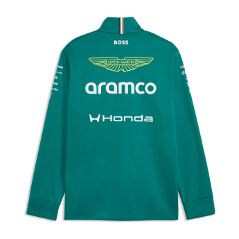 Aston Martin kurtka męska softshell green official Teamline Replica F1 Team 2026