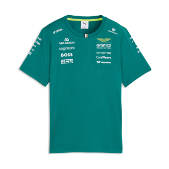 Aston Martin koszulka damska green official Teamline Replica F1 Team 2026