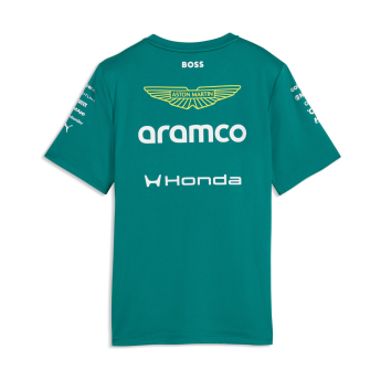 Aston Martin koszulka damska green official Teamline Replica F1 Team 2026