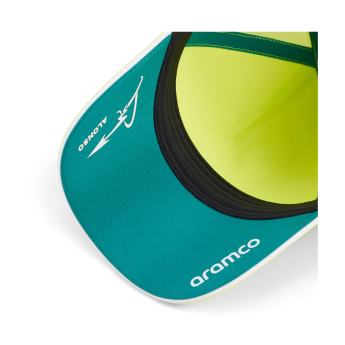 Aston Martin czapka baseballówka Fernando Alonso #14 green official Teamline Replica F1 Team 2026