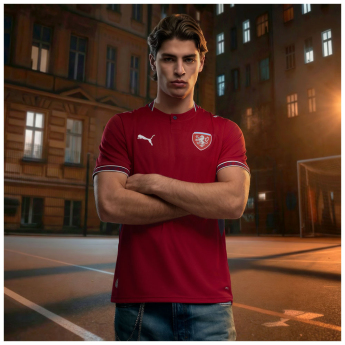 Reprezentacja piłki nożnej piłkarska koszulka meczowa Czech republic 2026 home
