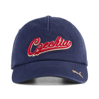 Reprezentacja piłki nożnej czapka baseballówka Czech republic Culture navy