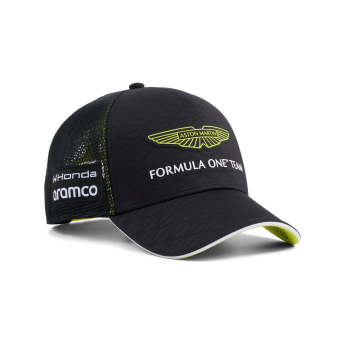 Aston Martin czapka baseballówka Lance Stroll black F1 Team 2026