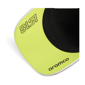 Aston Martin czapka baseballówka Lance Stroll black F1 Team 2026