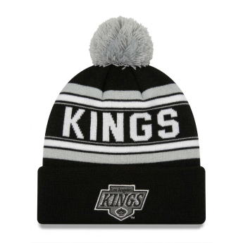 Los Angeles Kings czapka zimowa dziecięca Jacquard Cuffed Knit With Pom