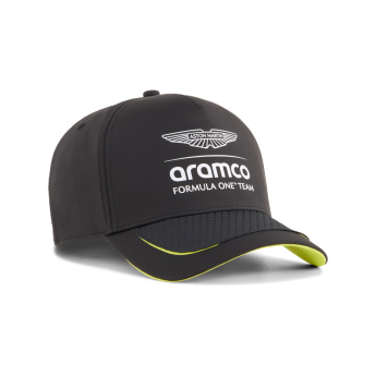 Aston Martin czapka baseballówka logo black F1 Team 2026