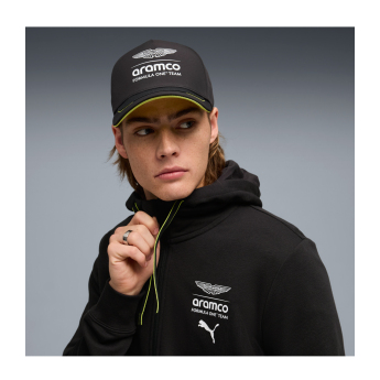 Aston Martin czapka baseballówka logo black F1 Team 2026