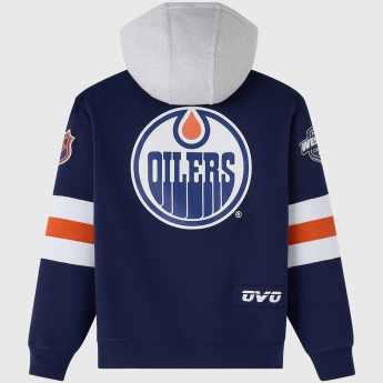 Edmonton Oilers męska bluza z kapturem OVO navy